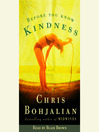 Cover image for Before You Know Kindness